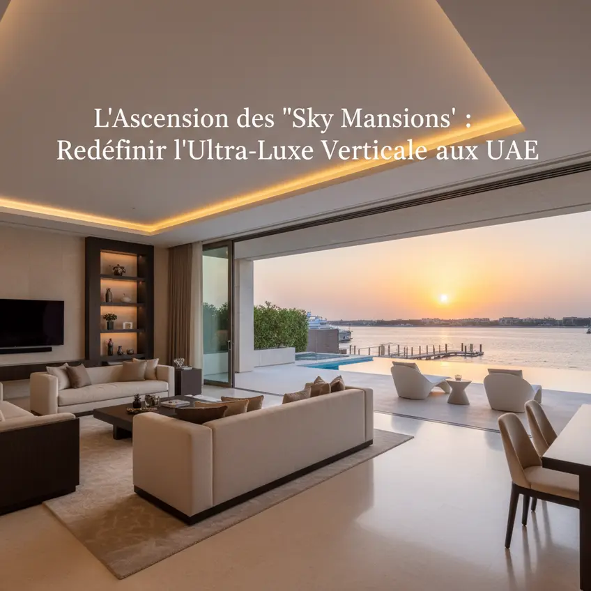 Un architecte montrant les plans d'une propriété de luxe, illustrant la précision et l'expertise nécessaire dans le marché immobilier de Dubaï