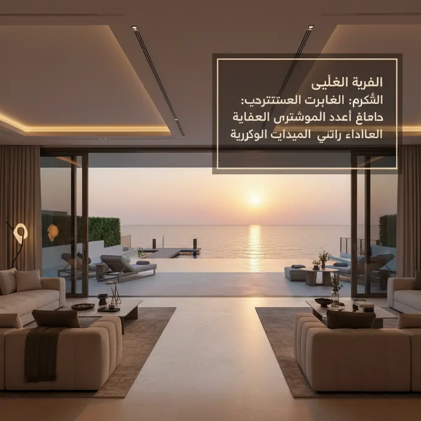 تصميم معماري حديث وعقارات فاخرة في دبي تطل على أفق المدينة