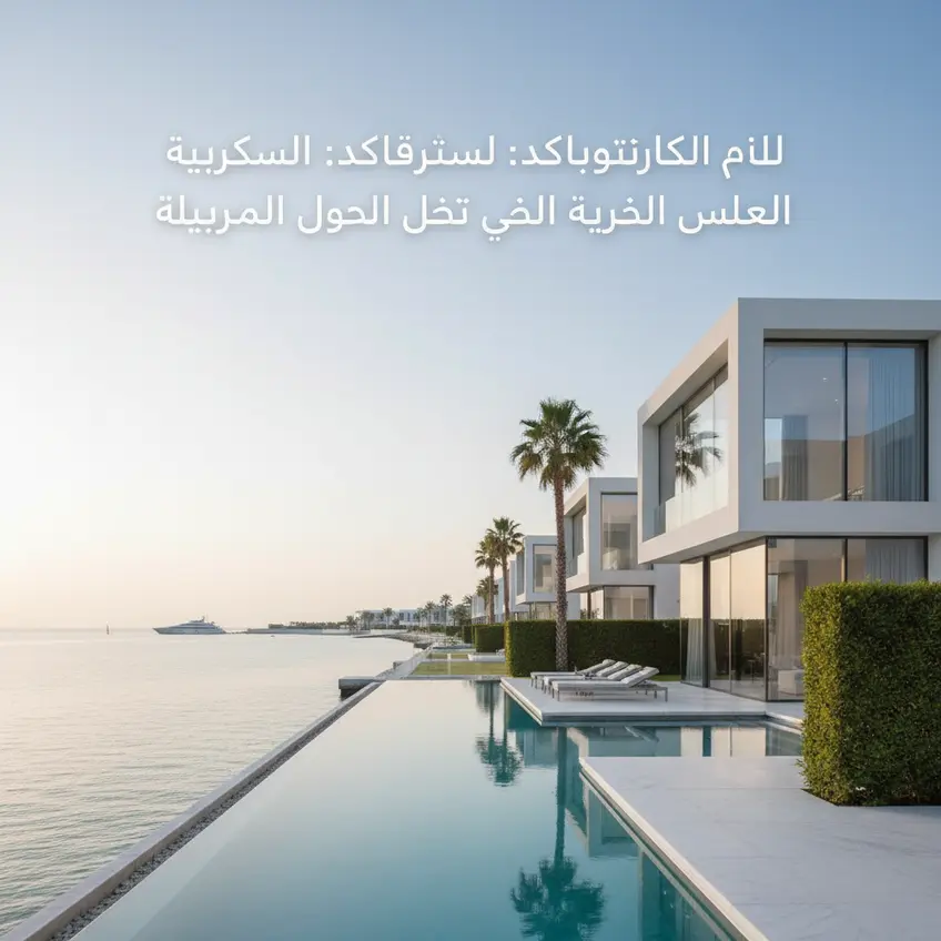 خريطة دبي تُظهر المناطق الفاخرة الأكثر طلبًا في سوق العقارات، مع التركيز على تلال الغاف كنقطة جذب رئيسية.