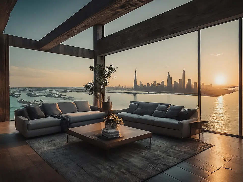 Opulent skyline of Dubai, showcasing luxury real estate, a key focus for non-resident investors.