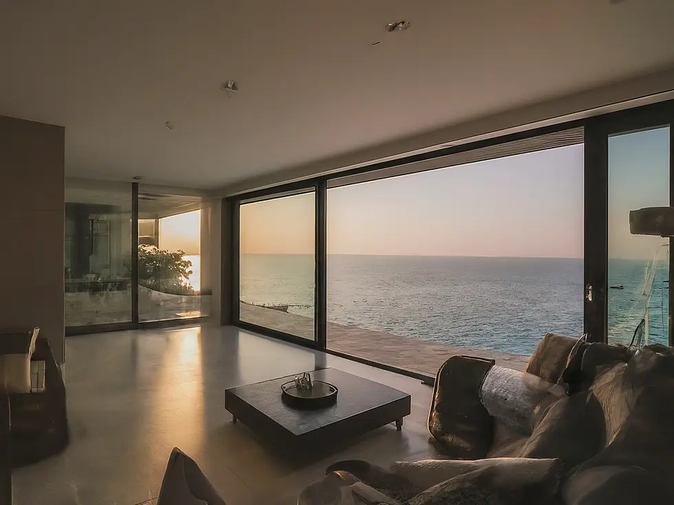 Sophisticated interior of a luxury Dubai property, representing sound investment for non-residents.