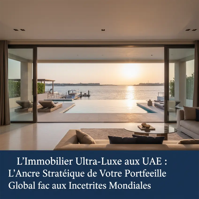 Un architecte montrant un plan détaillé d'une propriété de luxe à un client, illustrant l'expertise et la planification stratégique dans l'investissement immobilier de Dubaï.