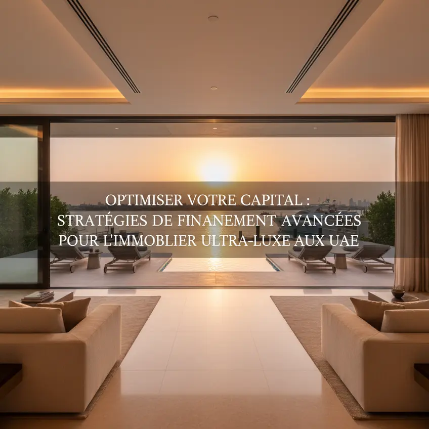 Un architecte et un client discutant de plans de construction de luxe à Dubaï, illustrant le processus d'investissement.