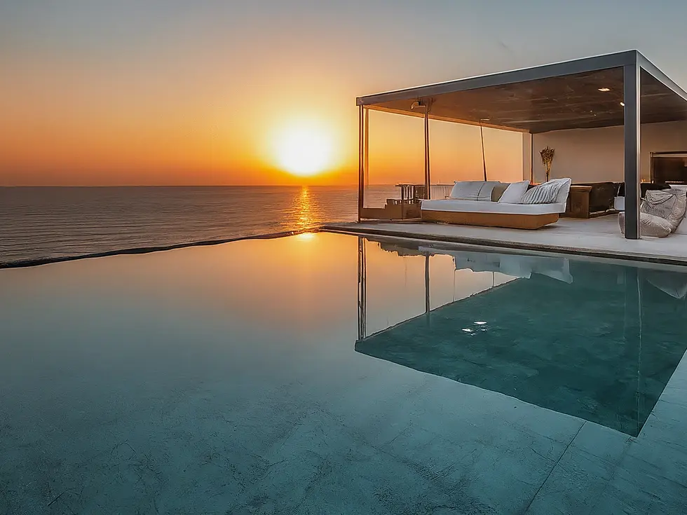 مناظر بانورامية لأفق دبي الساحر، تعكس الفخامة المعمارية والنمو الاقتصادي المستمر، مع تركيز على المناطق الراقية مثل وسط مدينة دبي ونخلة جميرا، والتي تجذب المستثمرين ذوي الثروات العالية.